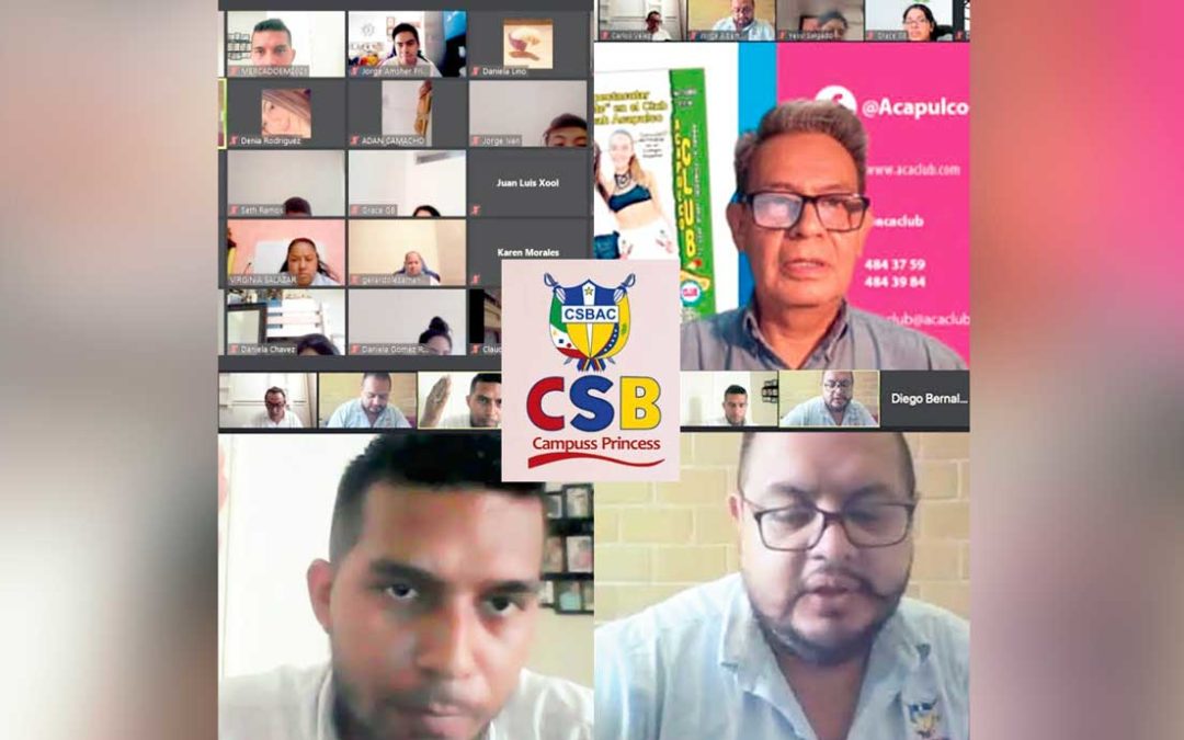 Participa Editor de Acapulco Club en Programa Virtual del Colegio Simón Bolívar Princess