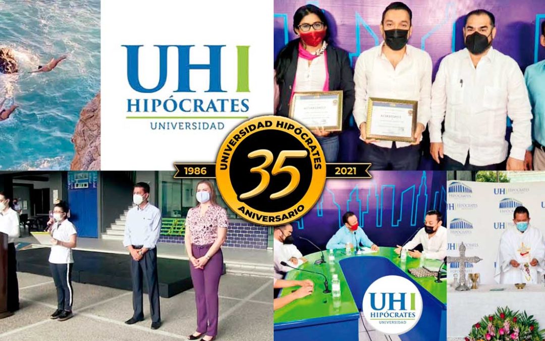 La Universidad Hipócrates celebra su 35 aniversario.