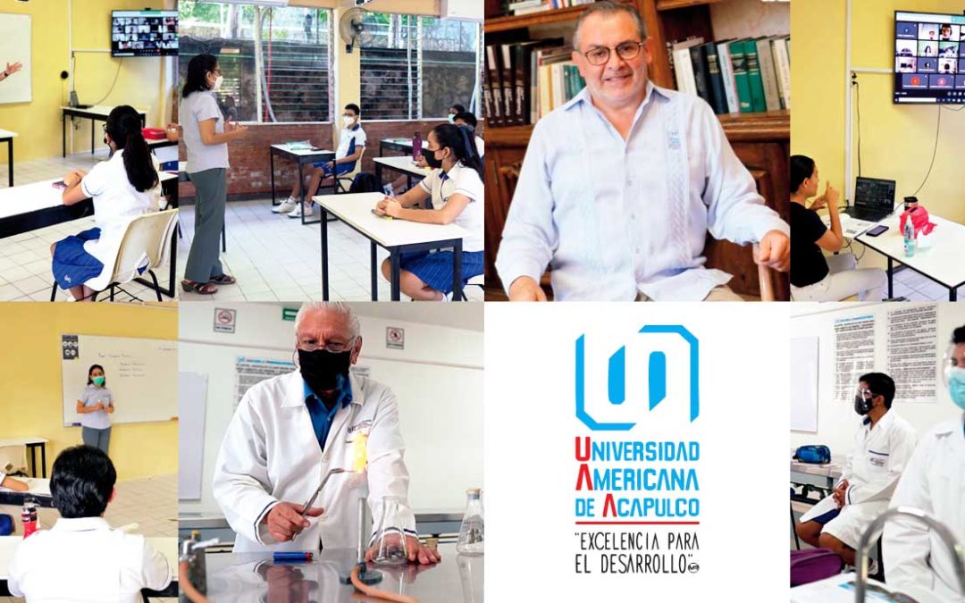 Inicia Universidad Americana de Acapulco Clases Híbridas con sistema Educación LiveStreaming único en Guerrero