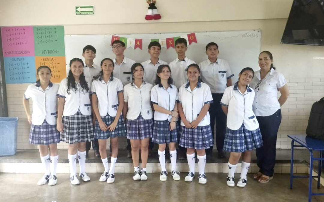 INAUGURAN CICLO ESCOLAR EN COLEGIO MAC GREGOR SECUNDARIA PLANTEL EJIDO Y COSTA AZUL